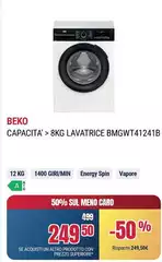 Beko - Capacità