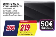 Ssd Esterno T9