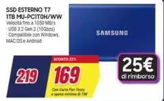 Samsung - Ssd Esterno T7