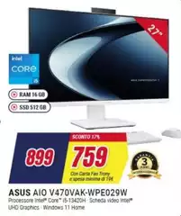 Asus - AO V470VAK-WPE029W