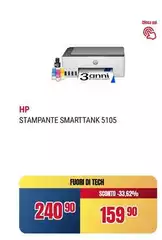 HP - Stampante Smarttank 5105