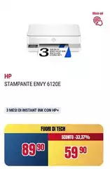 HP - Stampante Envy 6120E