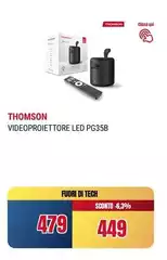 Thomson - VideoProiettore Led Pg35b Thomson - VideoProiettore Led Pg35b