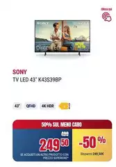 Sony - Tv Led 43" K43S39BP Sony - Tv Led 43" K43S39BP