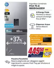 Samsung - Frigorifero Combinato F15S7 5A RB50DG632ES9