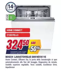 Bosch - Lavastoviglie SMV4EXV11E Bosch - Lavastoviglie SMV4EXV11E