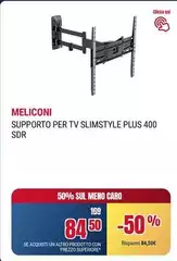 Meliconi - Supporto Per Tv Slimstyle Plus 400 Sdr Meliconi - Supporto Per Tv Slimstyle Plus 400 Sdr