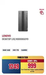 Lenovo - Desktop Loq 90x000ggyd