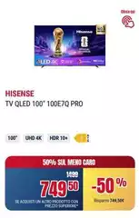 Hisense - Tv Qled 100" 100E7Q PRO Hisense - Tv Qled 100" 100E7Q PRO