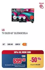 LG - Tv Oled 65" OLED65C55LA LG - Tv Oled 65" OLED65C55LA