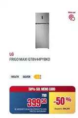 LG - Frigo Maxi Gtbv44pybkd LG - Frigo Maxi Gtbv44pybkd
