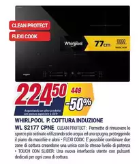 Flexi - Wl S2177 Cpne Whirlpool P Cottura Induzione