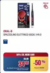 Oral b - Spazzolino Elettrico IOS2K. 1H9.0
