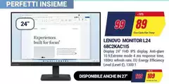 Lenovo - Monitor L24