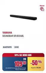 Yamaha - Soundbar Sr-b30abl Yamaha - Soundbar Sr-b30abl
