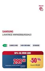Samsung - Lavatrice WW90DB8U95GHU3