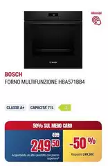 Bosch - Forno Multifunzione Hba571bb4 Bosch - Forno Multifunzione Hba571bb4