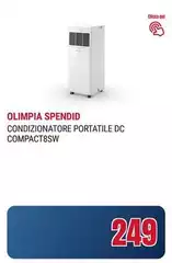 Olimpia splendid - Condizionatore Portatile Dc Compact85w