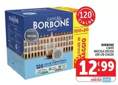 Caffe borbone - Caffe Miscela Decisa 100%o Cialde