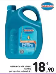 Tamoil - Lubrificante 15W40