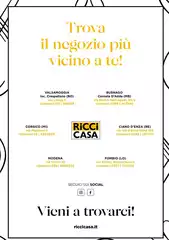 Ricci Casa Trova Il Negozio Piu Vicino A Te!