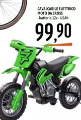 Motorola - Cavalcabile Elettrico Moto Da Cross