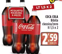 Coca Cola - Bibita Classica/ Zero