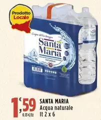 Santa maria - Acqua Naturale