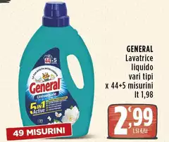 General - Lavatrice Liquido