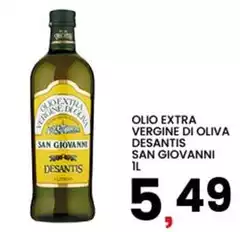 Olio Extra Vergine Di Oliva Desantis