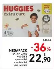 Huggies - Megapack Extra Care