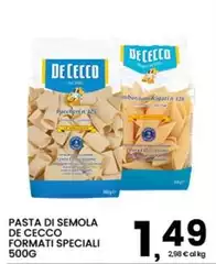 De Cecco - Pasta Di Semola Formati Speciali