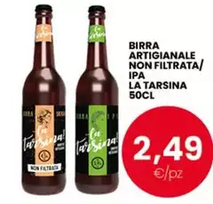 Birra Artigianale Non Filtrata/Ipa Birra Artigianale Non Filtrata/Ipa