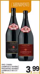 Chiarli - Vino Lambrusco Amabile/Frizzantino Amabile/Lambrusco Secco Chiarli - Vino Lambrusco Amabile/Frizzantino Amabile/Lambrusco Secco
