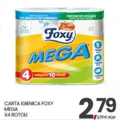 Foxy - Carta Igienica Mega