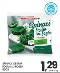 Despar - Spinaci Foglia Su Foglia