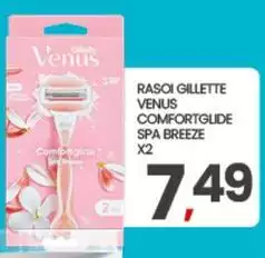Venus - Rasoi Gillette Comfortglide Spa Breeze X2 Venus - Rasoi Gillette Comfortglide Spa Breeze X2