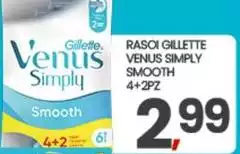 Gillette - Rasoi Venus Simply Smooth Gillette - Rasoi Venus Simply Smooth