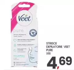 Veet - Strisce Depilatorie Pure Veet - Strisce Depilatorie Pure