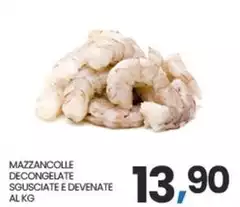 Mazzancolle Decongelate Sgusciate E Devenate Mazzancolle Decongelate Sgusciate E Devenate