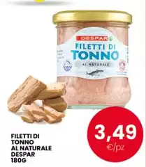 Despar - Filetti Di Tonno Al Naturale