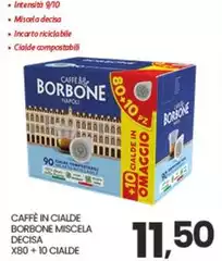 Caffe borbone - Caffè In Cialde Miscela Decisa