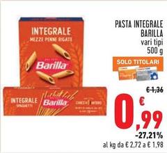 Barilla - Pasta Integrale Barilla - Pasta Integrale