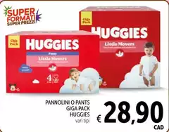 Huggies - Pannolini O Pants Giga Pack Huggies - Pannolini O Pants Giga Pack