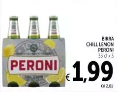 Peroni - Birra Chill Lemon