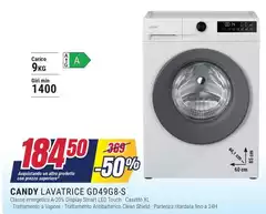Candy - Lavatrice GD49G8-S