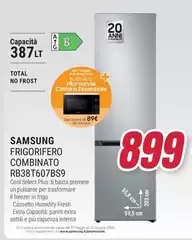 Samsung - Frigorifero Combinato RB38T607BS9