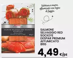 Sockeye - Salmone Selvaggio Red Premium Affumicato Sockeye - Salmone Selvaggio Red Premium Affumicato