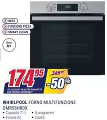 Whirlpool - Forno Multifunzione Omr58hrox Whirlpool - Forno Multifunzione Omr58hrox