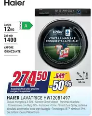 Haier - Lavatrice WW120B1497